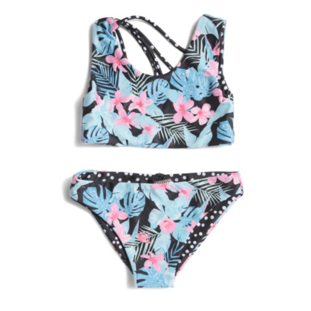 Feather 4 Arrow Summer Set Reversible Bikini - Size 4T NEW! - Picture 2 of 5